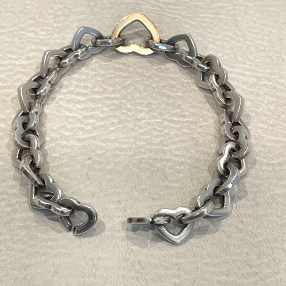 Tiffany & Co. Heart Link Bracelet, Sterling Silver - Picture 7 of 7